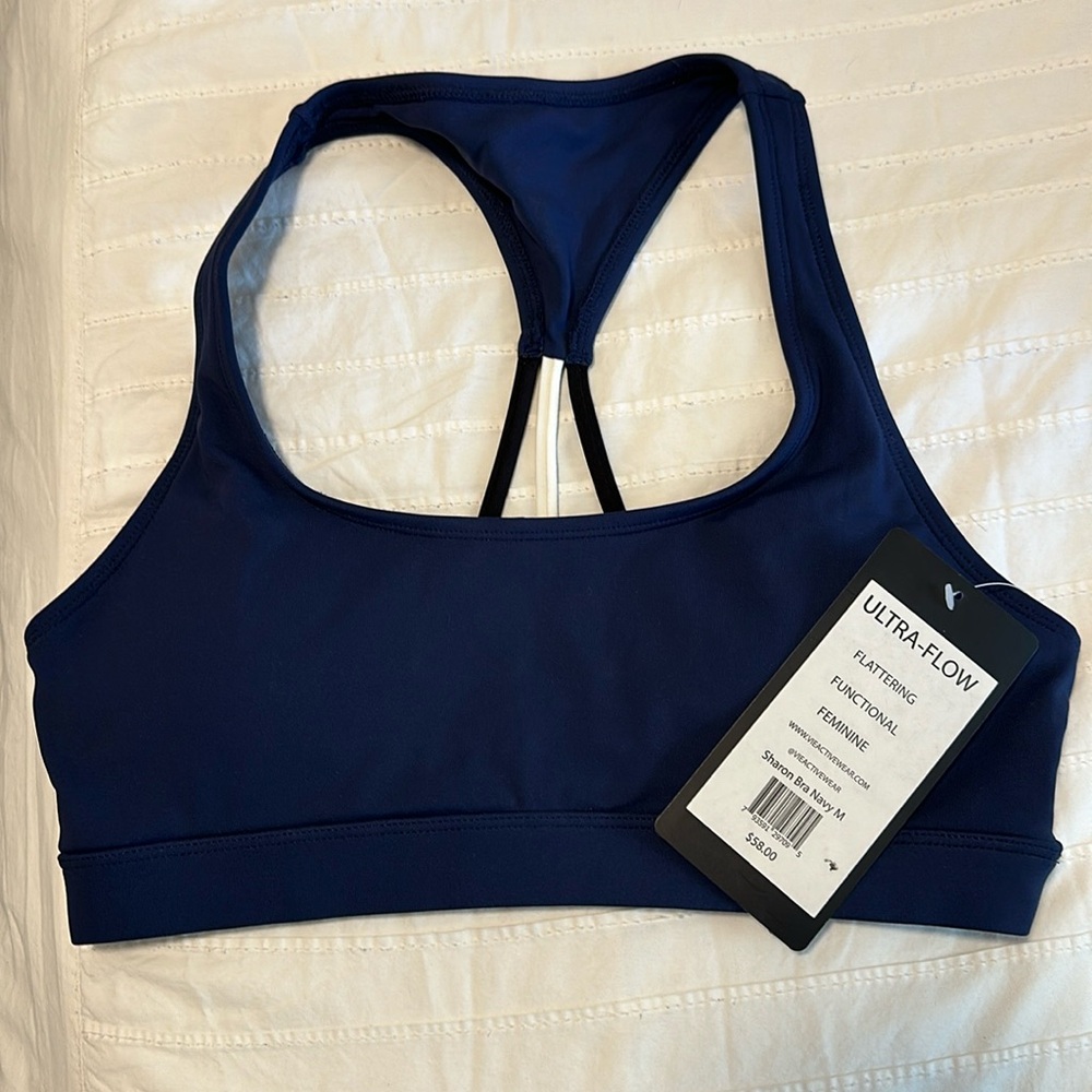 Vie Active - navy sports bra